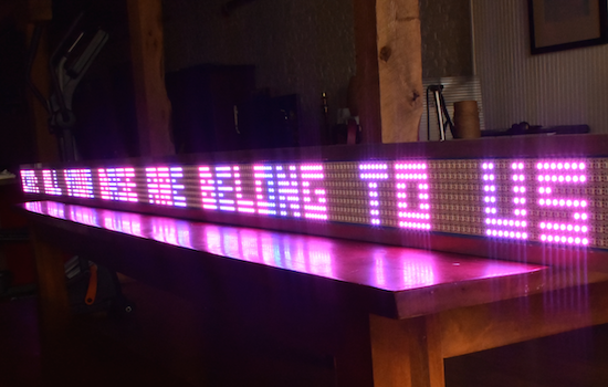 Next project: LED Wallboard