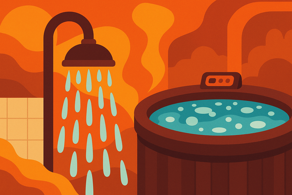 Is a Shower Hotter than a Hot Tub?