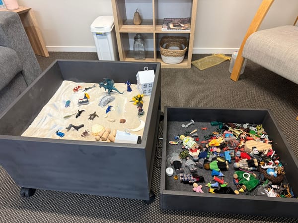 Sandtray Box for Sandplay Therapy