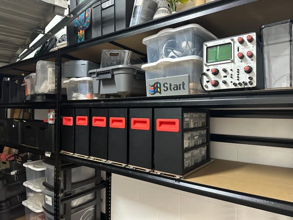 Sliding Benchtop Organizers