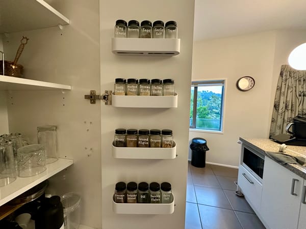 Spice Labels and Spice Racks